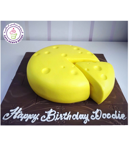 Cheese Themed Cake - 3D Cake 01