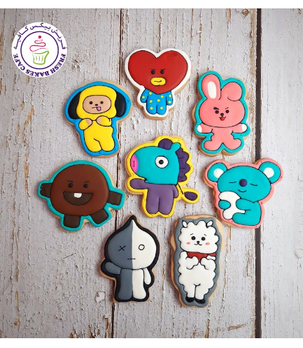BTS Themed Cookies 02