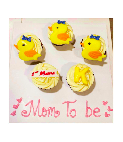 Cupcakes - Baby Shower - Duck