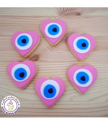 Evil Eye Themed Cookies