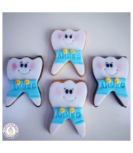 Baby's First Tooth Themed Cookies - Shorts