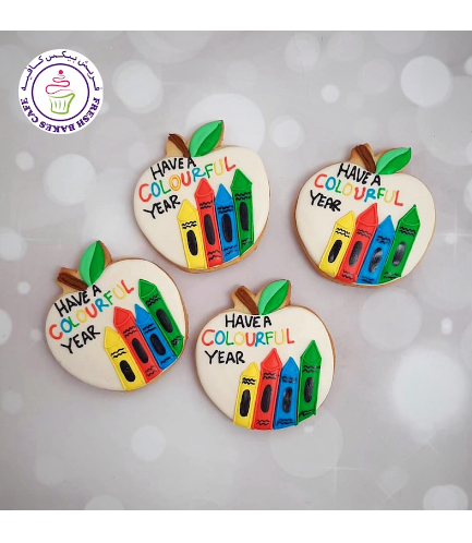 Cookies - Back to School - Have a Colourful Year