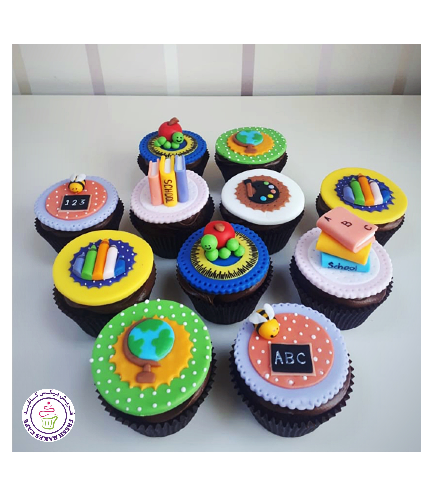 Cupcakes - Back to School 06