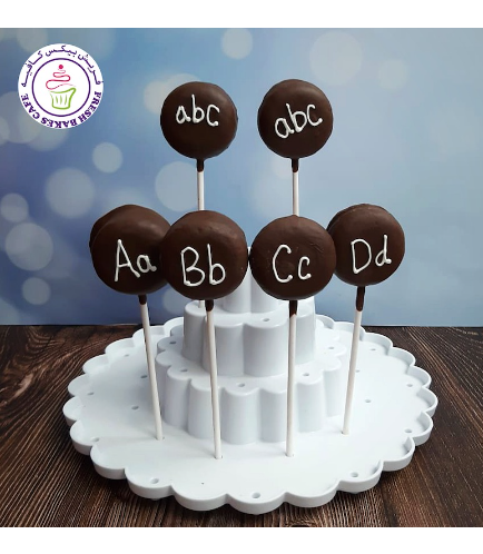 Donut Pops - Back to School - Letters