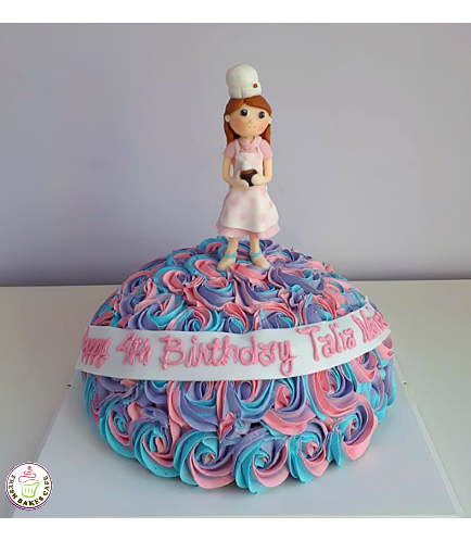 Baker Themed Cake - Pastry Baker 01
