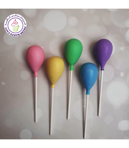 Balloon Themed Cake Pops