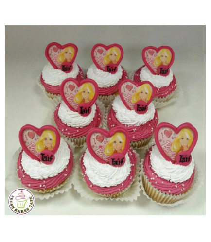 Barbie Themed Cupcakes 01