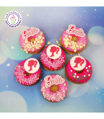 Barbie Themed Donuts