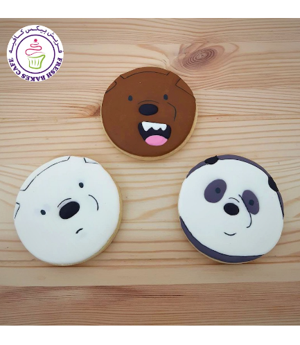 Bare Bears Themed Cookies