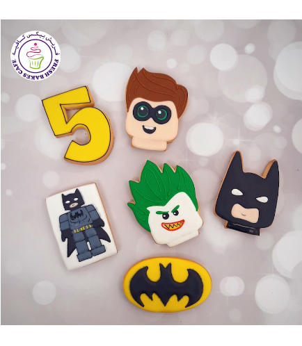 Batman Themed Cookies - LEGO 02