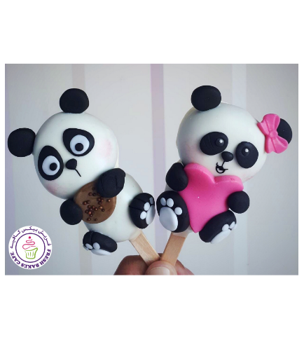 Panda Themed Popsicakes 02