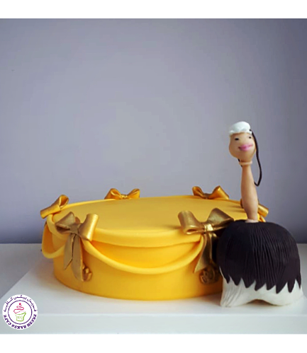 Beauty & the Beast Themed Cake - Plumette