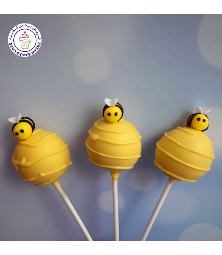 Bee Themed Cake Pops 03