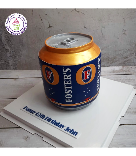 Beer Themed Cake - Beer Can - 3D Cake