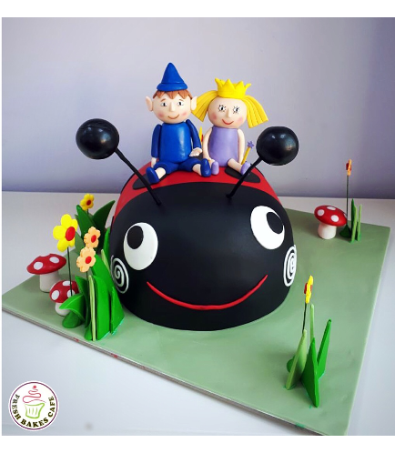 Cake - Ladybug - 3D Cake 01a