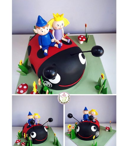 Cake - Ladybug - 3D Cake 01b
