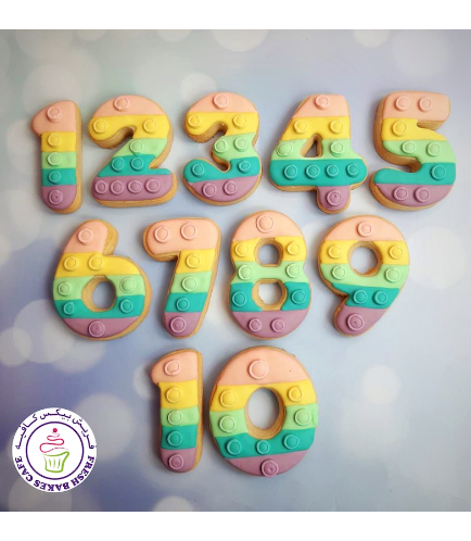 Birthday Numbers Themed Cookies - Fidget Toy