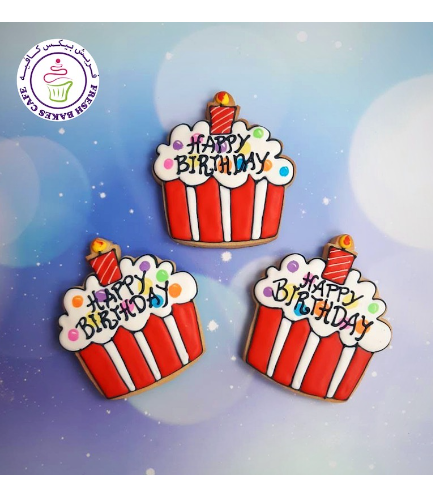 Cupcakes Themed Cookies - Mega Cookies 01