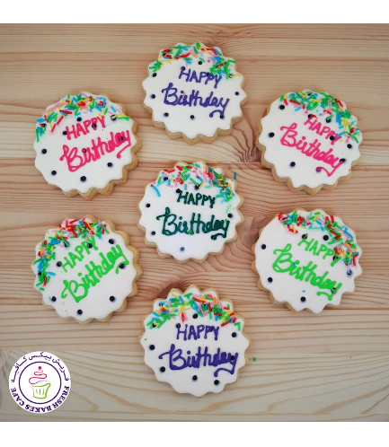 Happy Birthday Themed Cookies 06b