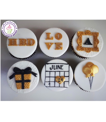 Birthday Calendar Themed Cupcakes 02