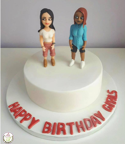 Cake - 3D Cake Toppers - Friends 01