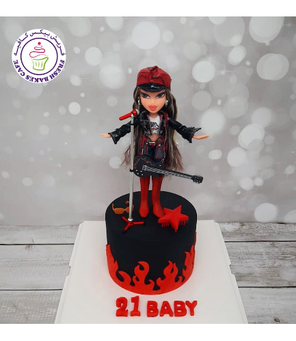 Bratz Girl Themed Cake - Toy