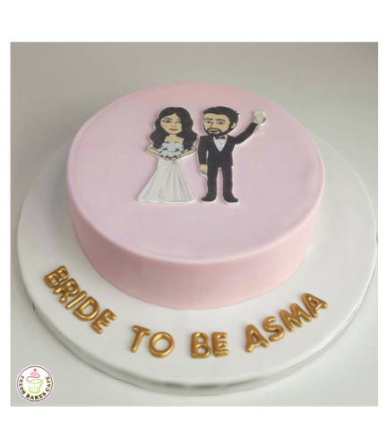 Cake - Printed Picture - Couple 04