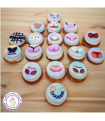 Bridal Shower Themed Donuts - Bras & Panties