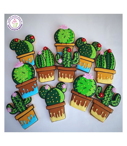Cactus Themed Cookies 03