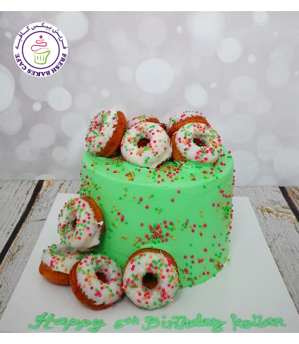 Cake with Donuts 01