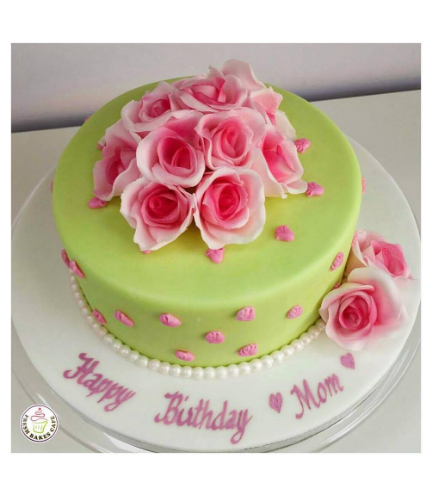 Cake - Roses - Bouquet 01