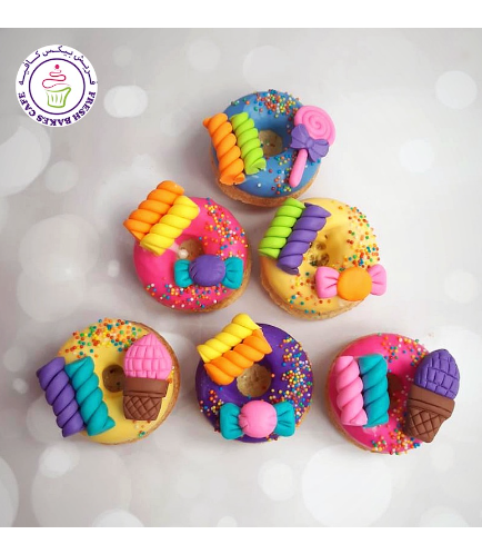 Candies & Ice Cream Themed Donuts
