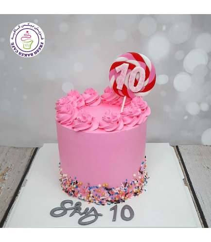 Candy Themed Cake - Lollipop