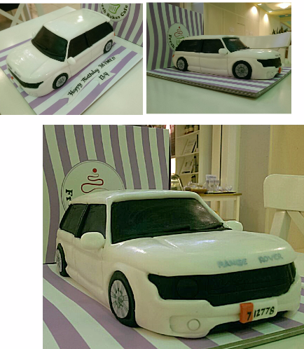 Car Themed Cake - Range Rover - 3D Cake
