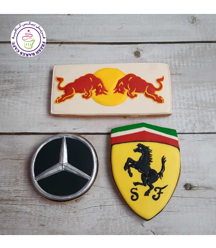 Car Themed Cookies - Logos 01