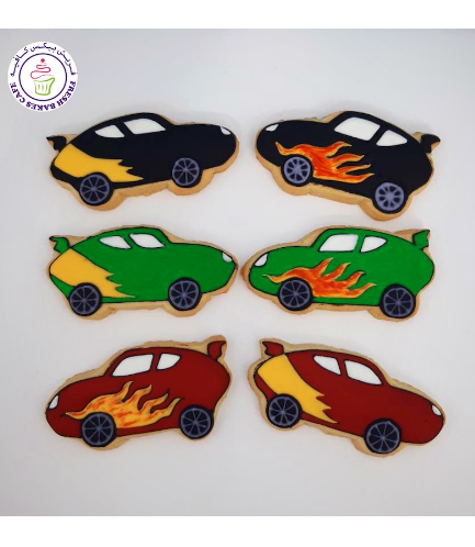 Car Themed Cookies - Sports Cars 02