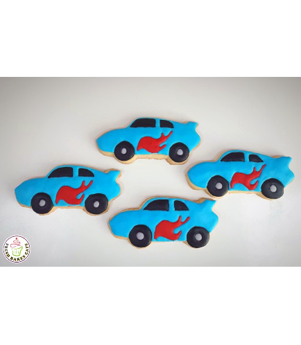 Car Themed Cookies - Sports Cars 01