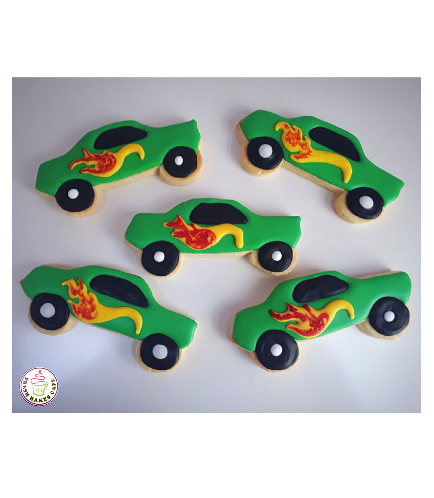 Car Themed Cookies - Sports Cars 04