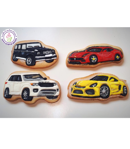 Car Themed Cookies - Fancy Cars 01