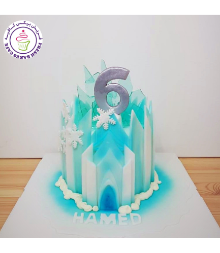 Cake - Castle - Elsa 02