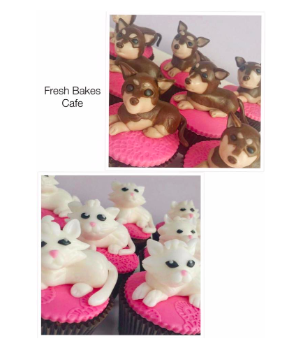 Cat & Dog Themed Cupcakes 01