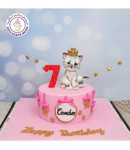 Cake - Cat - 3D Cake Topper 05