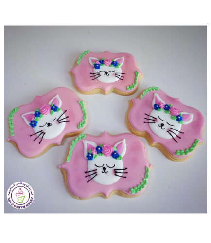 Cat Themed Cookies - Face 02