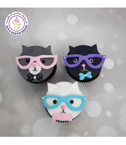 Cupcakes - Cat - 2D Toppers 01