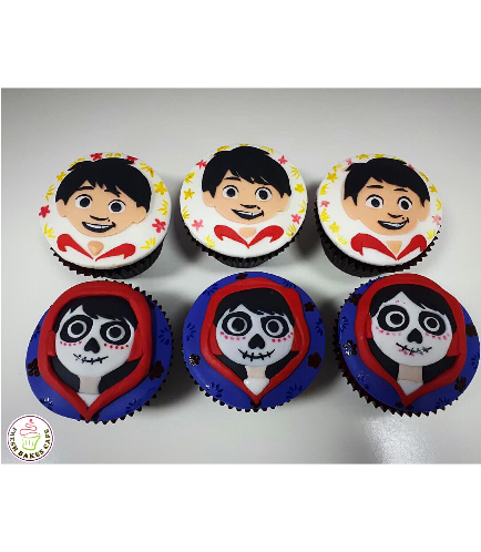 Coco Themed Cupcakes
