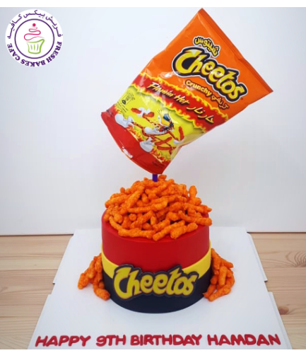 Cheetos Themed Cake 02
