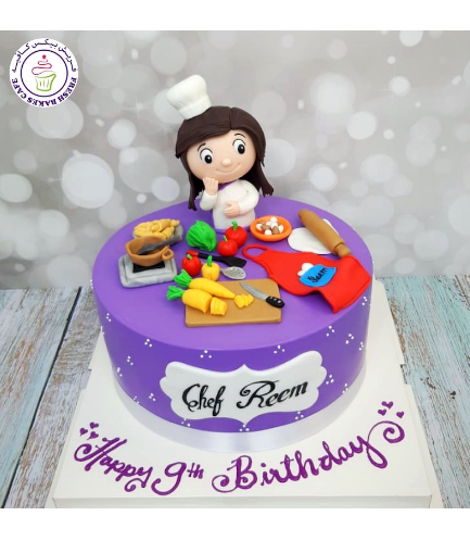 Chef Themed Cake 03