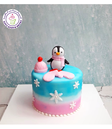 Cake - Decorative - Penguin - 3D Cake Topper 04