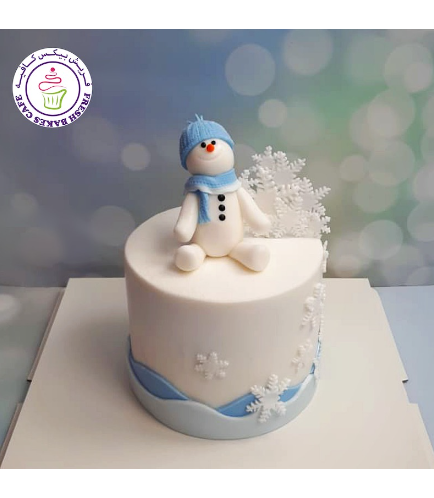 Cake - Decorative - Snowman - 3D Cake Toppers 03
