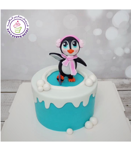 Cake - Decorative - Penguin - 3D Cake Topper 02